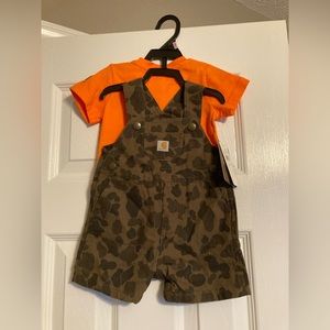 Carhartt Overalls and undershirt 9M